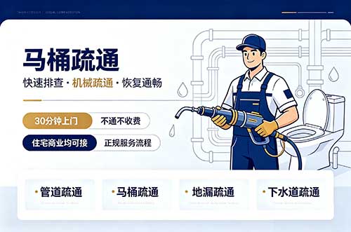 南区马桶疏通
